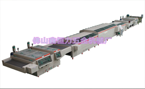 鑫恒力專利產品，全自動水平電解退黑鈦流水線出貨